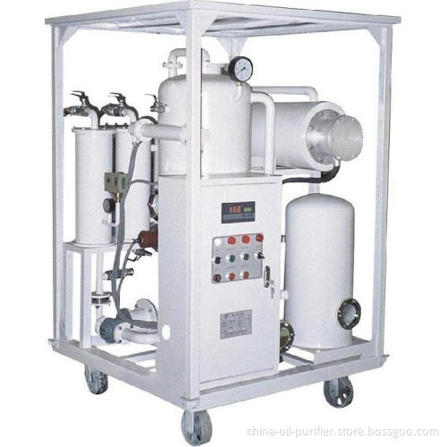 Series Ty Vacuum Turbine Oil Purifier Oil Filtration Oil Recycling Oil Processing Plants